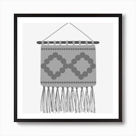 Woven Wall Hanging Art Print