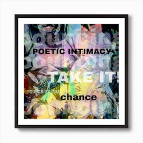 Words unspoken, Poetic 21 Gun Salute, Real Love & Appeasements beneath Lies of Social Peace Art Print