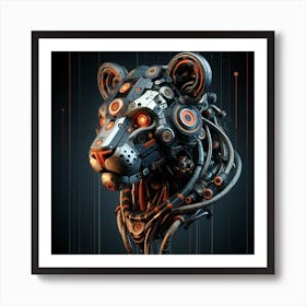 Futuristic Animal 3 Art Print