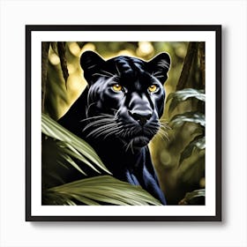 Black Panther Art Print