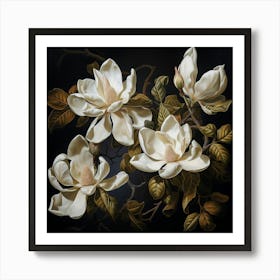 Magnolias 2 Art Print