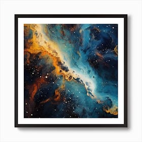 Nebula Art Print