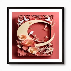 Paper Cut Art Art Print