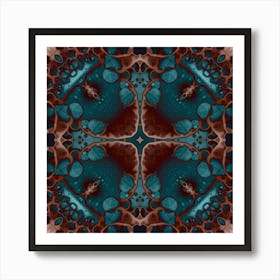 Abstract Modern Mosaic 6 Art Print