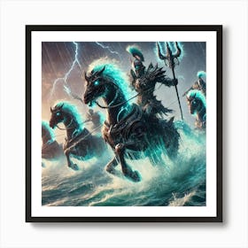 Cascade Sovereignty Tempest Riders Dynamic Combat Art Print