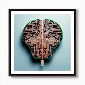 Circuit Board Art Print