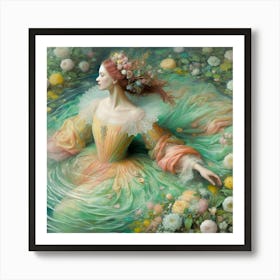 'The Water Fairy' Art Print