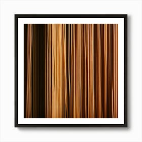 Close Up Of A Brown Curtain Art Print