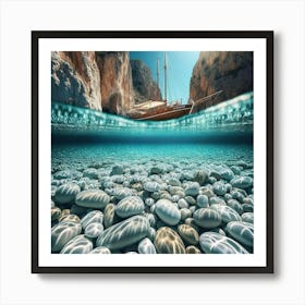 Aegean Sea Art Print