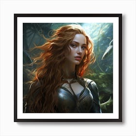 Mermaid 4 Art Print