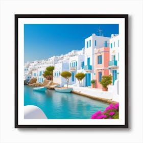 Mykonos, Greece Art Print