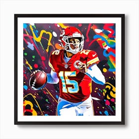 Kansas City Chiefs 1 Art Print