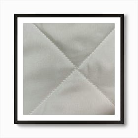 White Quilt 2 Art Print