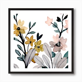 Spring flowers Art Print