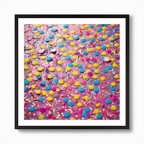 Confetti 2 Art Print