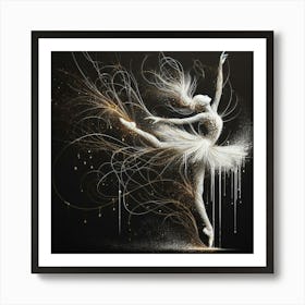 Ballerina 3 Art Print