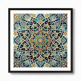 Islamic Tile Patterns Art Print