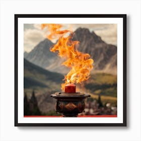 Incense Burner Art Print