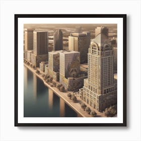 Tampa Bay Skyline Art Print