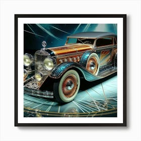 Antique Car Art Print