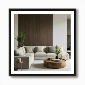 Modern Living Room 52 Art Print