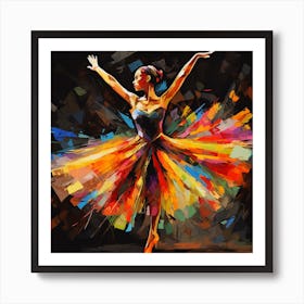 Ballerina 9 Art Print