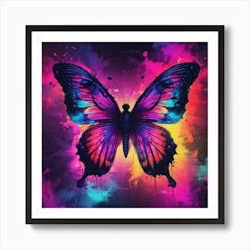 Colorful Butterfly 133 Art Print