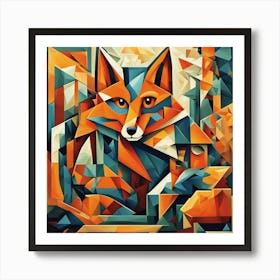 The Foxes Art Print