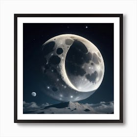 Full Moon Art Print