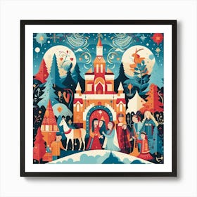 Christmas Card 9 Art Print