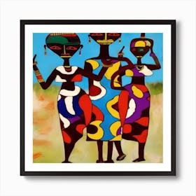 African Art #25 Art Print