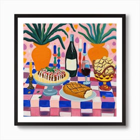 Trattoria Del Buon Gusto Trattoria Italian Food Kitchen Art Print