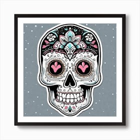 Sugar Skull 11 Art Print