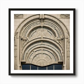 Deco Building 7 Art Print