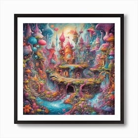 Fairytale Land Art Print