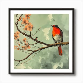 Birds. The Poem Of The Fluttering Seasons [鳥たち: 羽ばたく季節の詩] (VI) Art Print