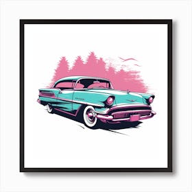 Vintage Car Art Print