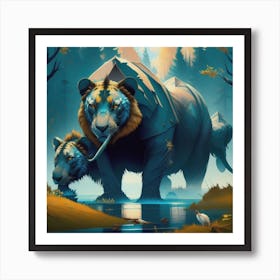 Endangered Species Art Print