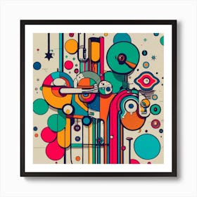 Abstract Art 3 Art Print