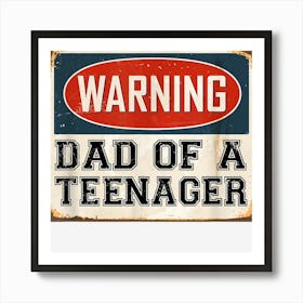 Mens Dad Of Anager Officialnager Matching Art Print