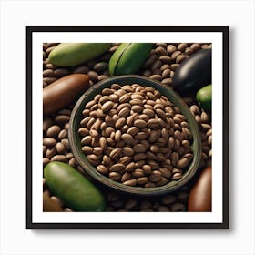 Coffee Beans 289 Art Print