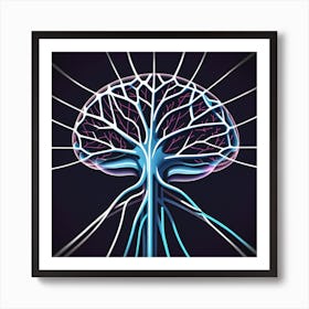 Human Brain 109 Art Print