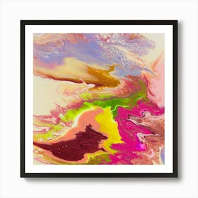 Her Colorful Soul Art Print