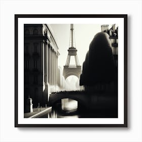 Paris Eiffel Tower 4 Art Print