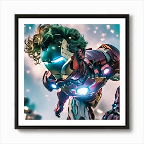 Iron Man Joker yhh Art Print