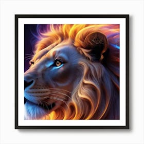 Lion king Art Print