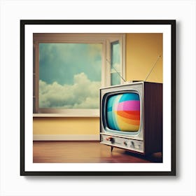 Old Tv 2 Art Print