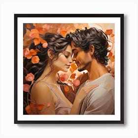 Eternal Embrace Art Print