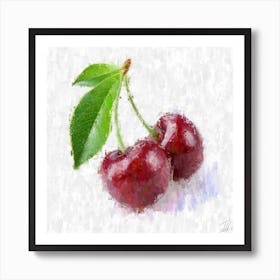 Red Cherries Affiche