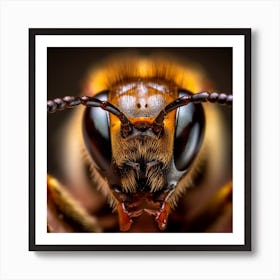 Bee Portrait 2 Art Print